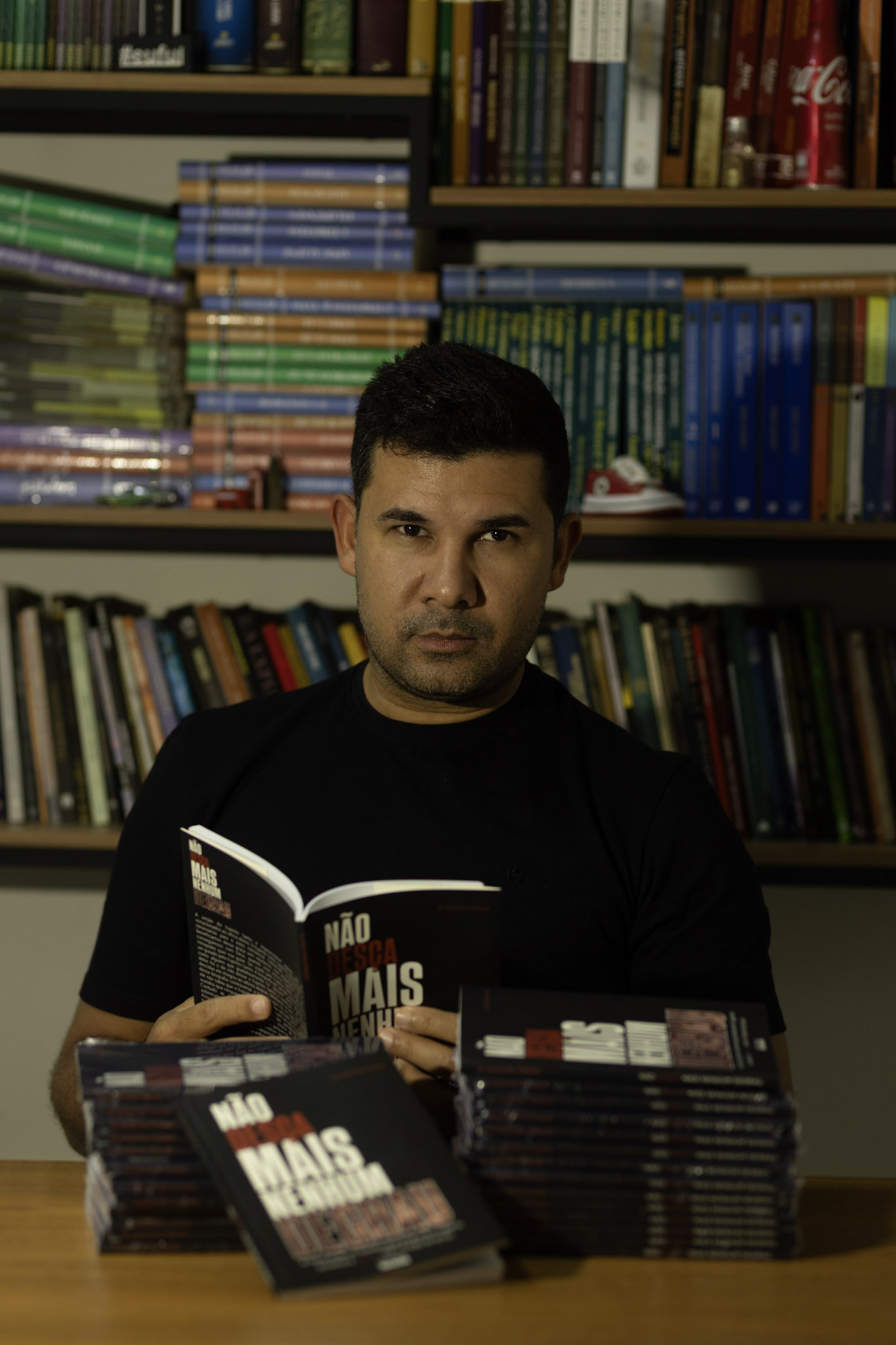 Foto Gladston Freire de perfil